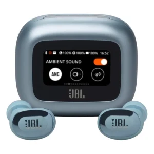 אוזניות אלחוטיות Jbl Live Buds 3 כחולות | ביטול רעשים וקייס טעינה חכם