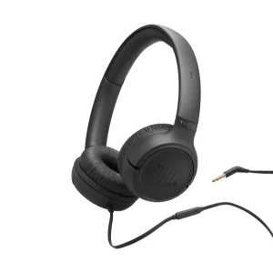 אוזניות חוטיות מתקפלות שחורות עם Jbl Pure Bass Sound, נוחות מקסימלית ועיצוב קליל | Jbl Tune 530 Wired 8
