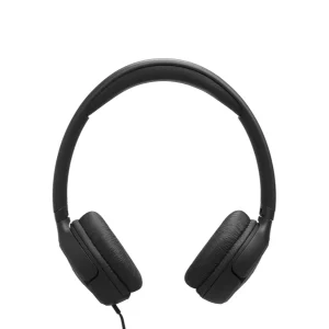 אוזניות חוטיות מתקפלות שחורות עם Jbl Pure Bass Sound, נוחות מקסימלית ועיצוב קליל | Jbl Tune 530 Wired א