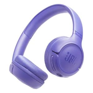 אוזניות קשת אלחוטיות סגולות עם Pure Bass, עד 76 שעות סוללה וחיבור Bluetooth 6.0 מהיר | Jbl Tune 530bt