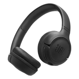 אוזניות קשת אלחוטיות שחורות עם Pure Bass, עד 76 שעות סוללה וחיבור Bluetooth 6.0 מהיר | Jbl Tune 530bt