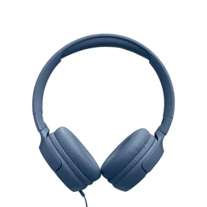 אוזניות קשת חוטיות כחולות בחיבור Type C עם Jbl Pure Bass ואודיו Hi Res איכותי | Jbl Tune 520c
