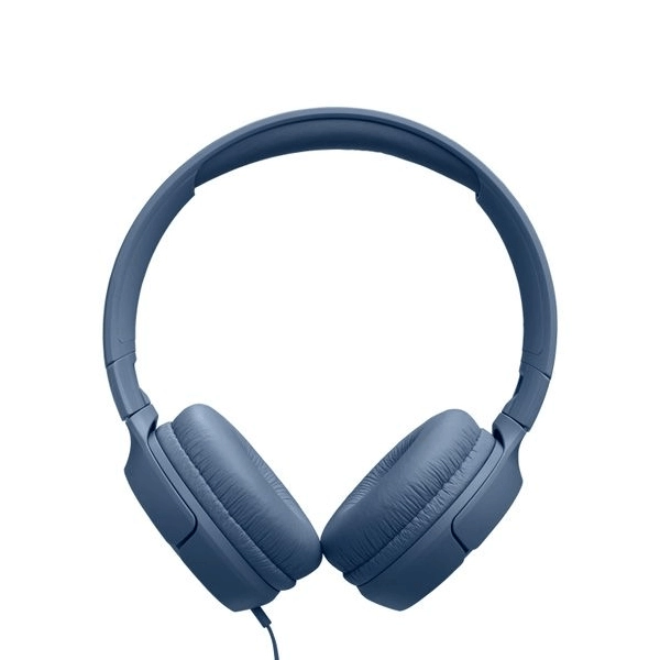 אוזניות קשת חוטיות כחולות בחיבור Type C עם Jbl Pure Bass ואודיו Hi Res איכותי | Jbl Tune 520c