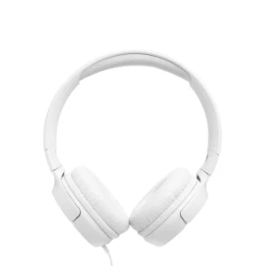 אוזניות קשת חוטיות לבנות בחיבור Type C עם Jbl Pure Bass ואודיו Hi Res איכותי | Jbl Tune 520c