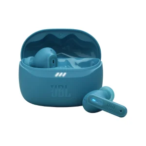 אוזניות תוך אוזן True Wireless אלחוטיות טורקיז עם סינון רעשים אדפטיבי, סאונד Pure Bass ושמע מרחבי | Jbl Tune Beam 2