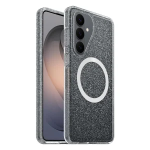 מגן נצנצים לגלקסי S26 פלוס איכותי Otterbox React | תומך בטעינה אלחוטית, להגנה חזקה בתקן צבאי