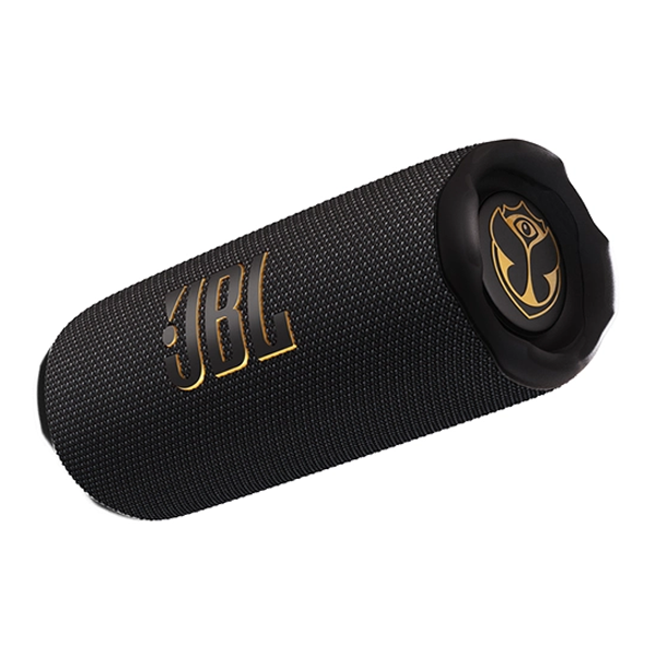 רמקול אלחוטי Jbl Flip 7 בעיצוב טומורולנד שחור | סאונד איכותי ועוצמתי במיוחד
