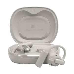 אוזניות Tws Open Ear אלחוטיות אפורות עם Jbl Opensound, סאונד מרחבי ועד 38 שעות סוללה | Jbl Sense Pro