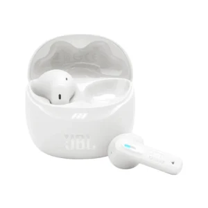 אוזניות True Wireless לבנות עם בס עוצמתי, ביטול רעשים אדפטיבי ועד 48 שעות סוללה | Jbl Tune Flex