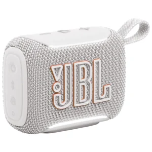 רמקול אלחוטי קומפקטי לבן Jbl Go 5 | צליל עוצמתי, תאורה סביבתית ועמידות למים 7