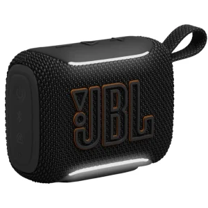 רמקול אלחוטי קומפקטי שחור Jbl Go 5 | צליל עוצמתי, תאורה סביבתית ועמידות למים 5