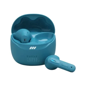אוזניות True Wireless כחולות עם בס עוצמתי, ביטול רעשים אדפטיבי ועד 48 שעות סוללה | Jbl Tune Flex 2