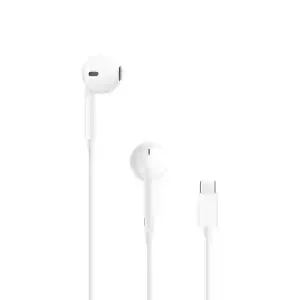 אוזניות חוטיות מקוריות לאייפון 18 | Apple Earpods Usb C