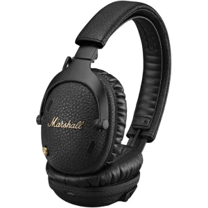 אוזניות קשת אלחוטיות שחורות Marshall Monitor Iii עם ביטול רעשים אדפטיבי | עד 100 שעות האזנה וסאונד מרחבי
