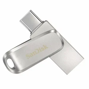 דיסק און קי Usb Type C ו Type A במהירות קריאה עד 150mb:s להעברת קבצים מהירה | Sandisk Ultra Dual Drive Luxe 128gb