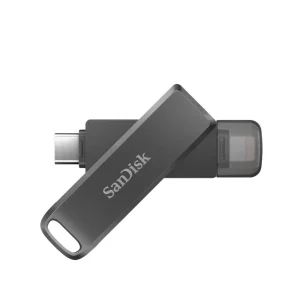 דיסק און קי לאייפון 64gb עם Lightning ו Usb Type C לגיבוי והעברת קבצים | Sandisk Ixpand Flash Drive Luxe 64gb