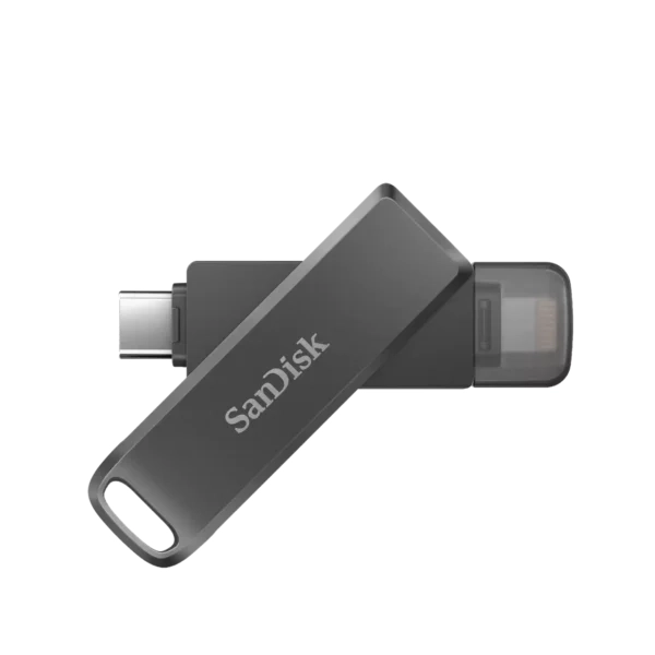 דיסק און קי לאייפון 64gb עם Lightning ו Usb Type C לגיבוי והעברת קבצים | Sandisk Ixpand Flash Drive Luxe 64gb