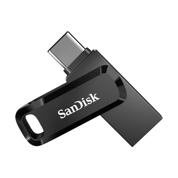 זיכרון נייד Type C ו Type A בנפח 256gb עם מהירות קריאה עד 150mb:s להעברת קבצים מהירה | Sandisk Ultra® Dual Drive Go
