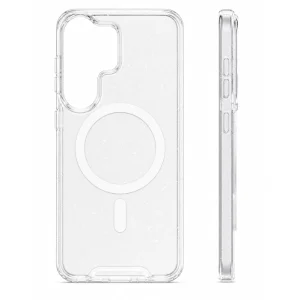 כיסוי מגן שקוף נצנצים לגלקסי S26 אולטרה תומך Magsafe וקשיח במיוחד | Toiko Chiron