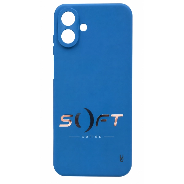 כיסוי סיליקון לגלקסי A07 כחול נעים ורך למגע | Grip Case Soft
