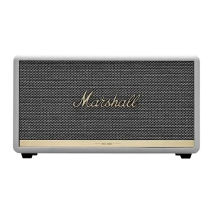 רמקול Bluetooth עוצמתי 80w לבן עם Aptx וסאונד סטריאו | Marshall Stanmore Ii