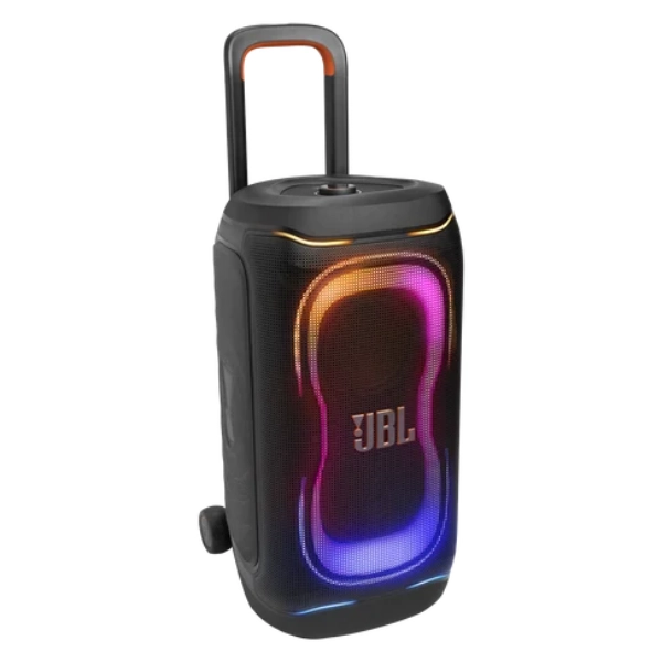 רמקול בידורית ניידת שחור 280w עם Ai Sound Boost, תאורה אדפטיבית ועד 18 שעות נגינה | Jbl Partybox 330