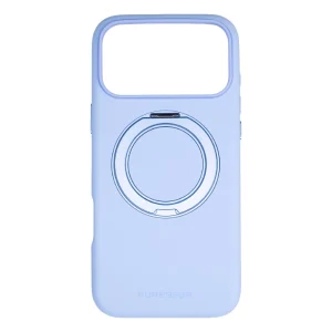 כיסוי כחול לאייפון 18 פרו מקס תומך Magsafe עם טבעת סטנד מסתובבת 360°, בלימת זעזועים וטעינה אלחוטית | Puregear Dualtek360 3