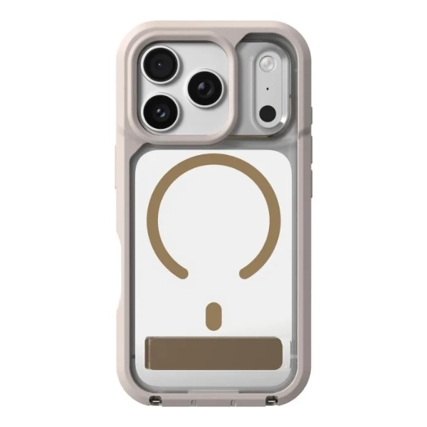 כיסוי לאייפון 18 פרו אבן תומך Magsafe להגנה מנפילות קשות במיוחד Zagg Rainier Snap Kickstand