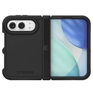 מגן קשיח לאייפון המתקפל Iphone Duo שקוף:שחור Otterbox Defender Xt | תומך Magsafe עם עמידות צבאית א