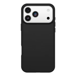 מגן שחור לאייפון 18 פרו מקס Otterbox React תומך Magsafe להגנה חזקה בתקן צבאי 1