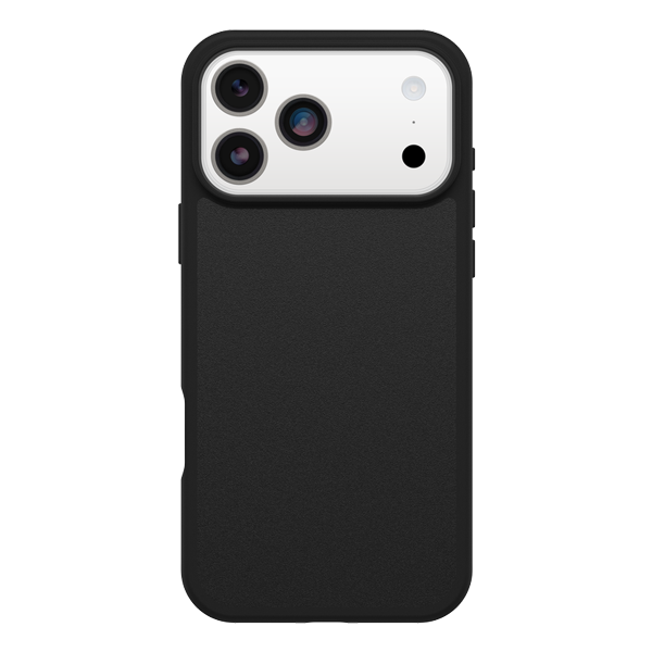 מגן שחור לאייפון 18 פרו מקס Otterbox React תומך Magsafe להגנה חזקה בתקן צבאי 1