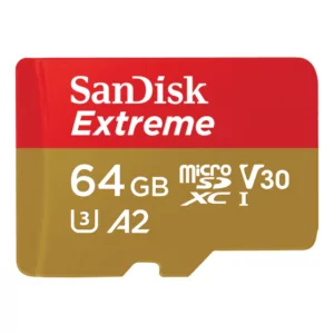 כרטיס זיכרון 64 ג'יגה EXTREME SD UHS I CARD סאן דיסק