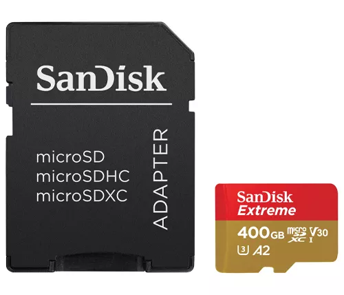כרטיס זיכרון 400 ג'יגה EXTREME SD