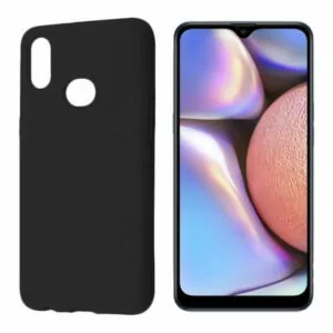 מגן סיליקון שחור לגלקסי A10S מראה אלגנטי רך ונעים למגע