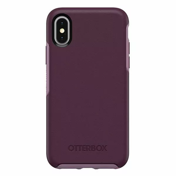 מגן כיסוי OtterBox Symmetry סגול לאייפון X/XS הכיסוי החזק בעולם