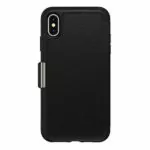 מגן כיסוי ספר OtterBox Strada שחור לאייפון XS Max הכיסוי החזק בעולם