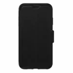 מגן כיסוי ספר OtterBox Strada שחור לאייפון XS Max הכיסוי החזק בעולם