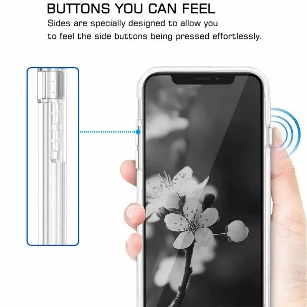 מגן נצנצים שקוף לאייפון XS Max חזק ואלגנטי Nanox