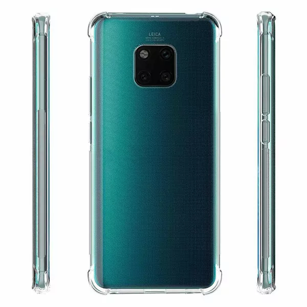 כיסוי סיליקון ל-Huawei Mate 20 Pro עם פינות בולמות זעזועים Shock Proof