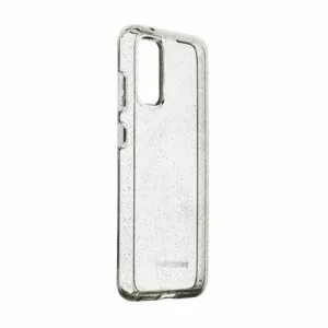 מגן כיסוי DualTek Slim שקוף נצנצים לגלקסי S20 מבית PureGear