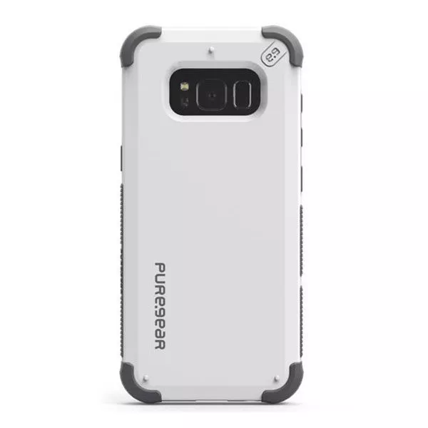 מגן כיסוי קומבו DualTek לבן לגלקסי S8 פלוס מבית PureGear