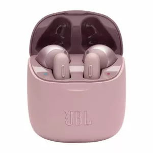אוזניות JBL Tune T220 TWS אלחוטיות בעלות צליל נקי ורוד