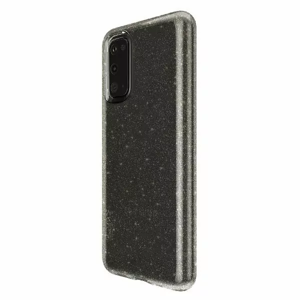 מגן כיסוי לגלקסי S20 שקוף שחור נצנצים Skech Matrix Sparkle