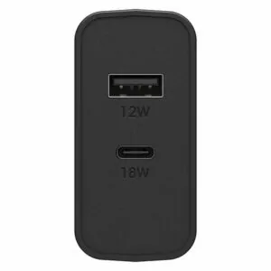 ראש מטען מהיר לשני מכשירים בהספק 30 וואט Otterbox