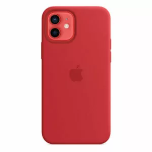 כיסוי מקורי לאייפון 12 אדום Product RED תומך MagSafe