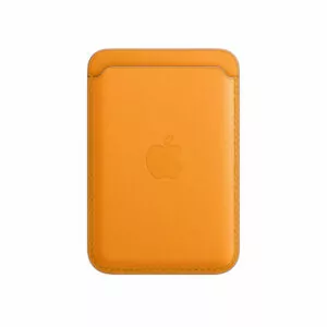 ארנק עור מקורי לאייפון MagSafe Wallet כתום קליפורניה
