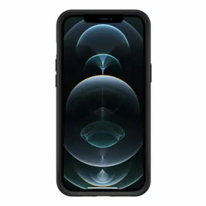 מגן כיסוי OtterBox Symmetry שחור לאייפון 12 פרו מקס תומך MagSafe