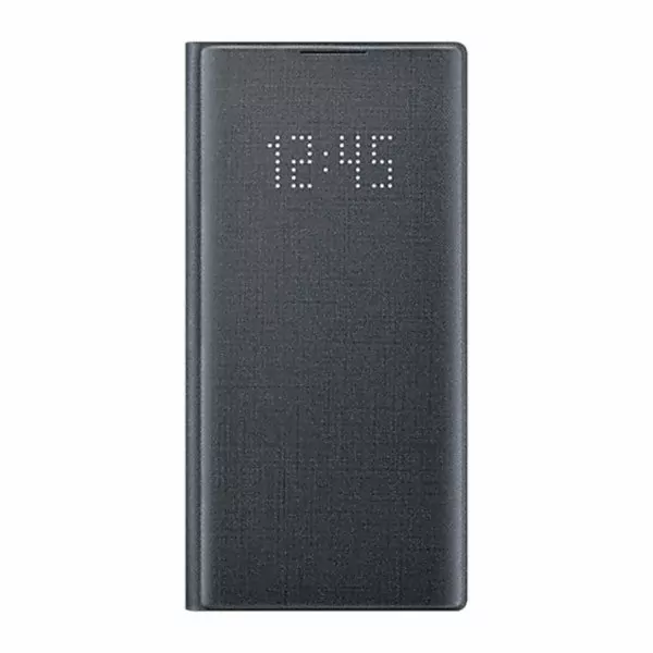 כיסוי ספר התראות חכם לגלקסי נוט 10 מקורי שחור Samsung LED View