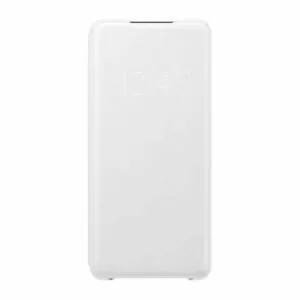 כיסוי ספר התראות חכם לגלקסי S20 פלוס מקורי לבן Samsung Smart LED View