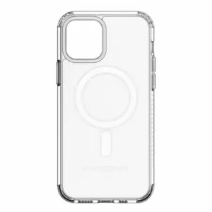 מגן כיסוי שקוף לאייפון 12 מיני תומך MagSafe קשיח PureGear Slim Shell Pro